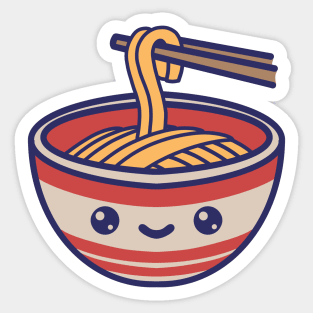 Kawaii Ramen Noodles Cute Japanese Anime Gift Sticker